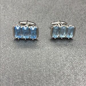 Elegant Blue Gemstone cufflinks